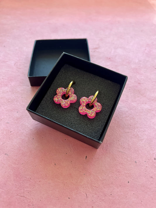 Boucles d'oreilles 'Paillettes'