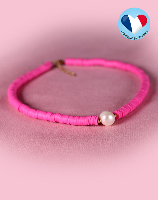Collier perle nacre