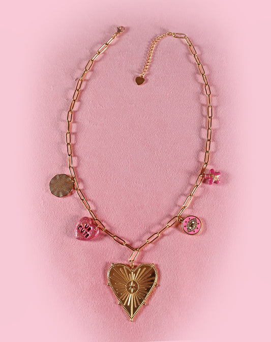 Collier soleil étoile