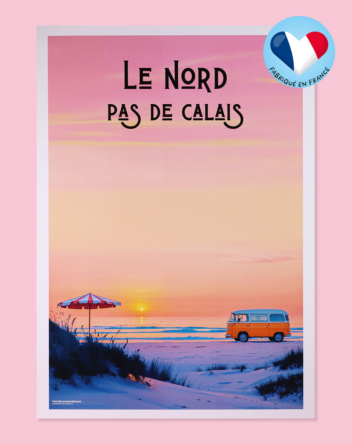 Affiche ‘Le Nord Pas de Calais’