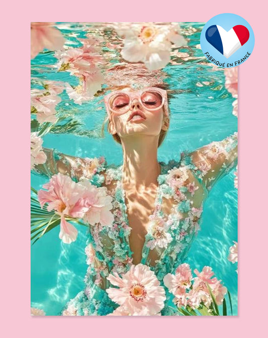 Affiche - Plongeon Floral