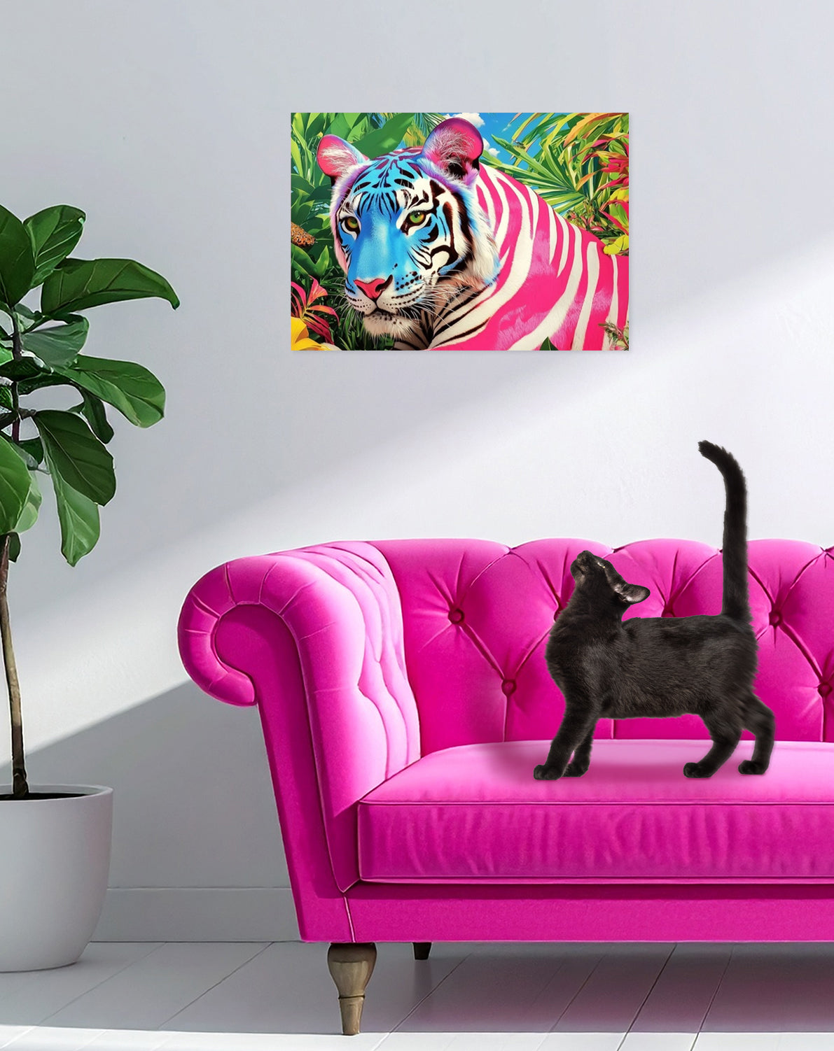 Affiche - Tigre Pop
