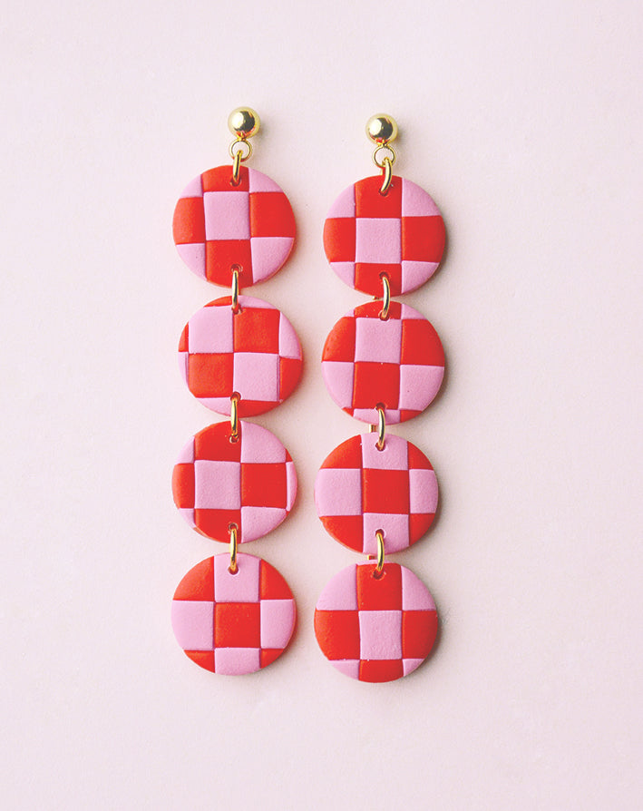 Compo 'En rouge et rose'