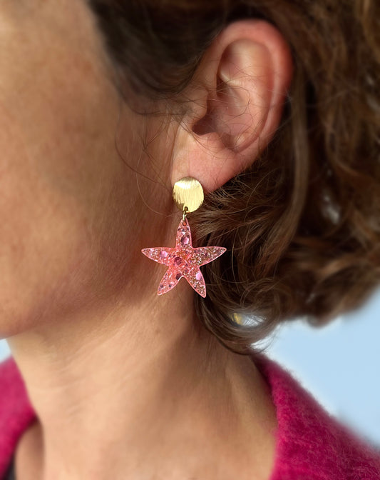 Boucles d'oreilles 'Etoile'