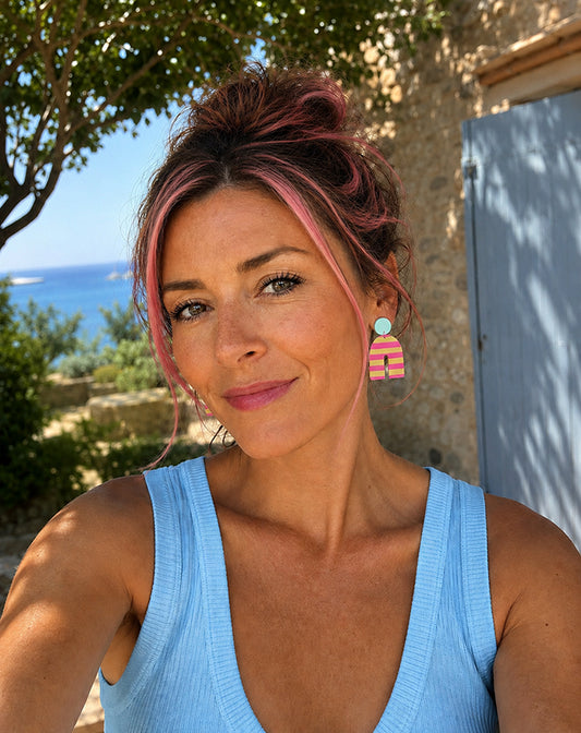 Boucles d'oreilles 'Kim'
