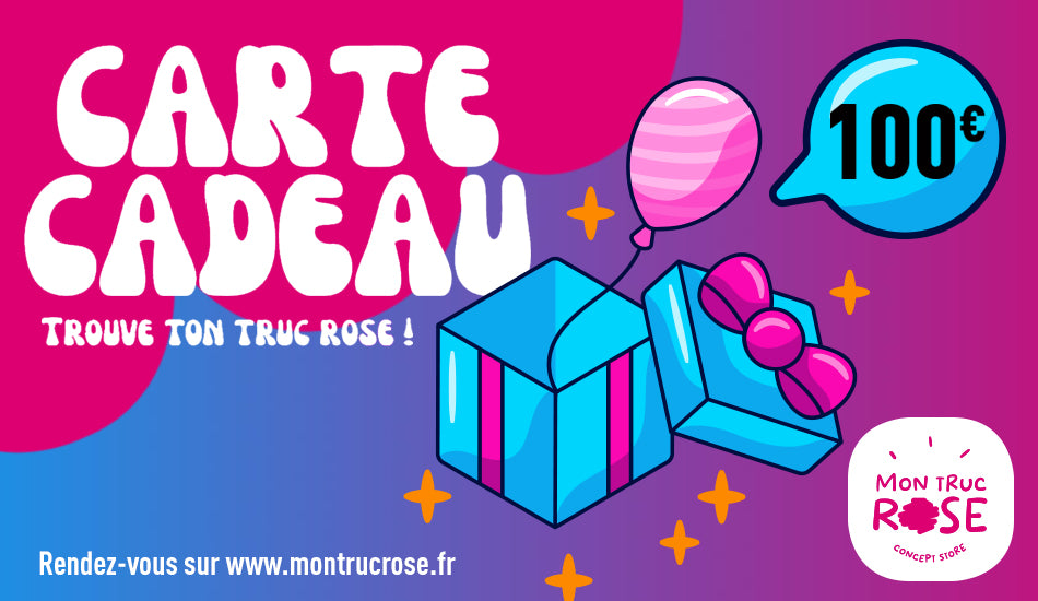 Carte-cadeau Mon truc rose 💝