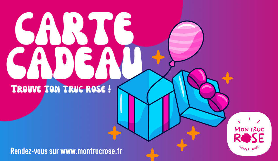 Carte-cadeau Mon truc rose 💝