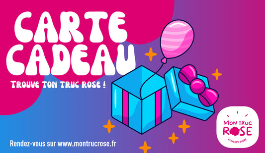 Carte-cadeau Mon truc rose 💝