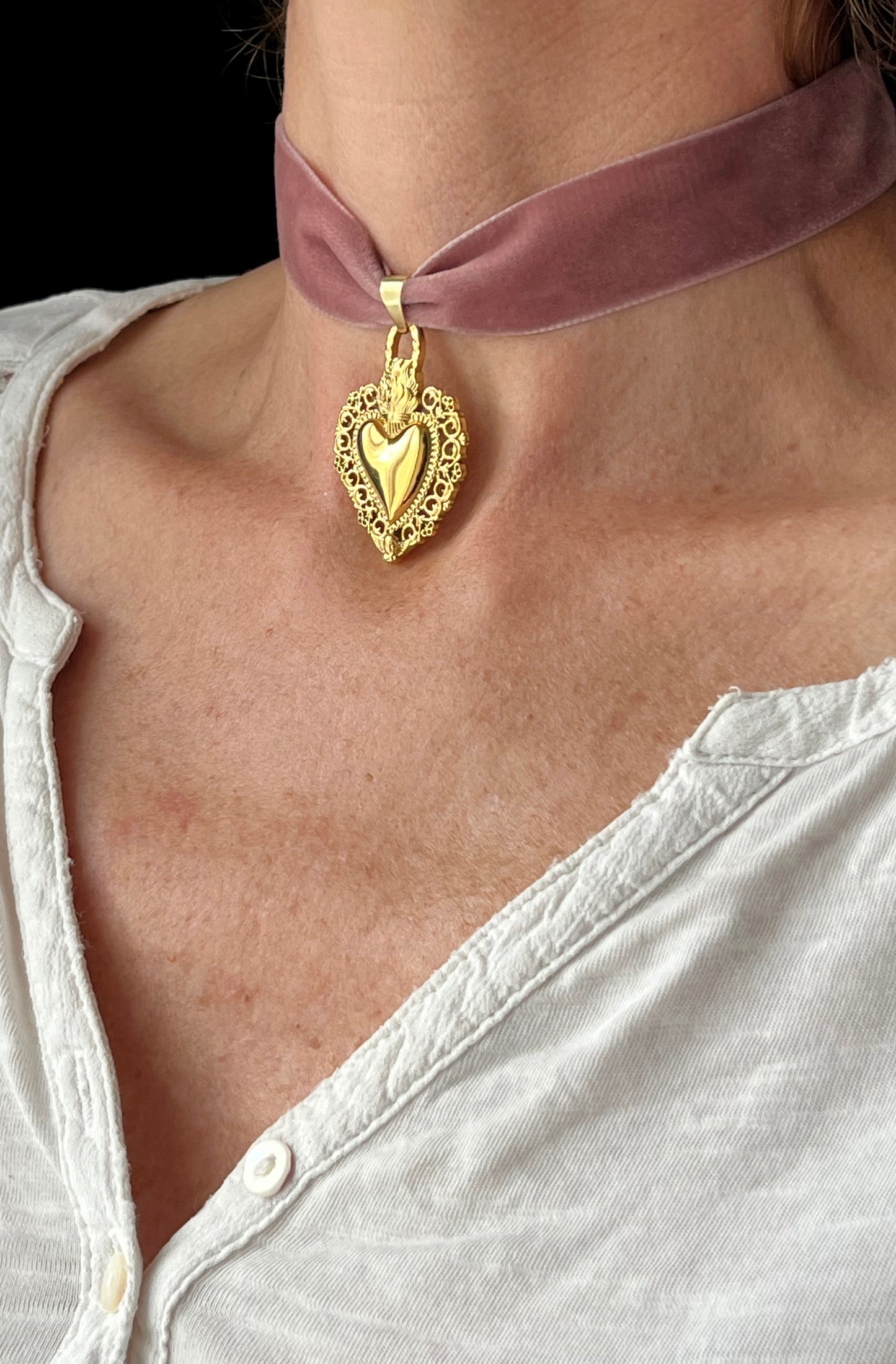 Colliers Rosaline & Roméo