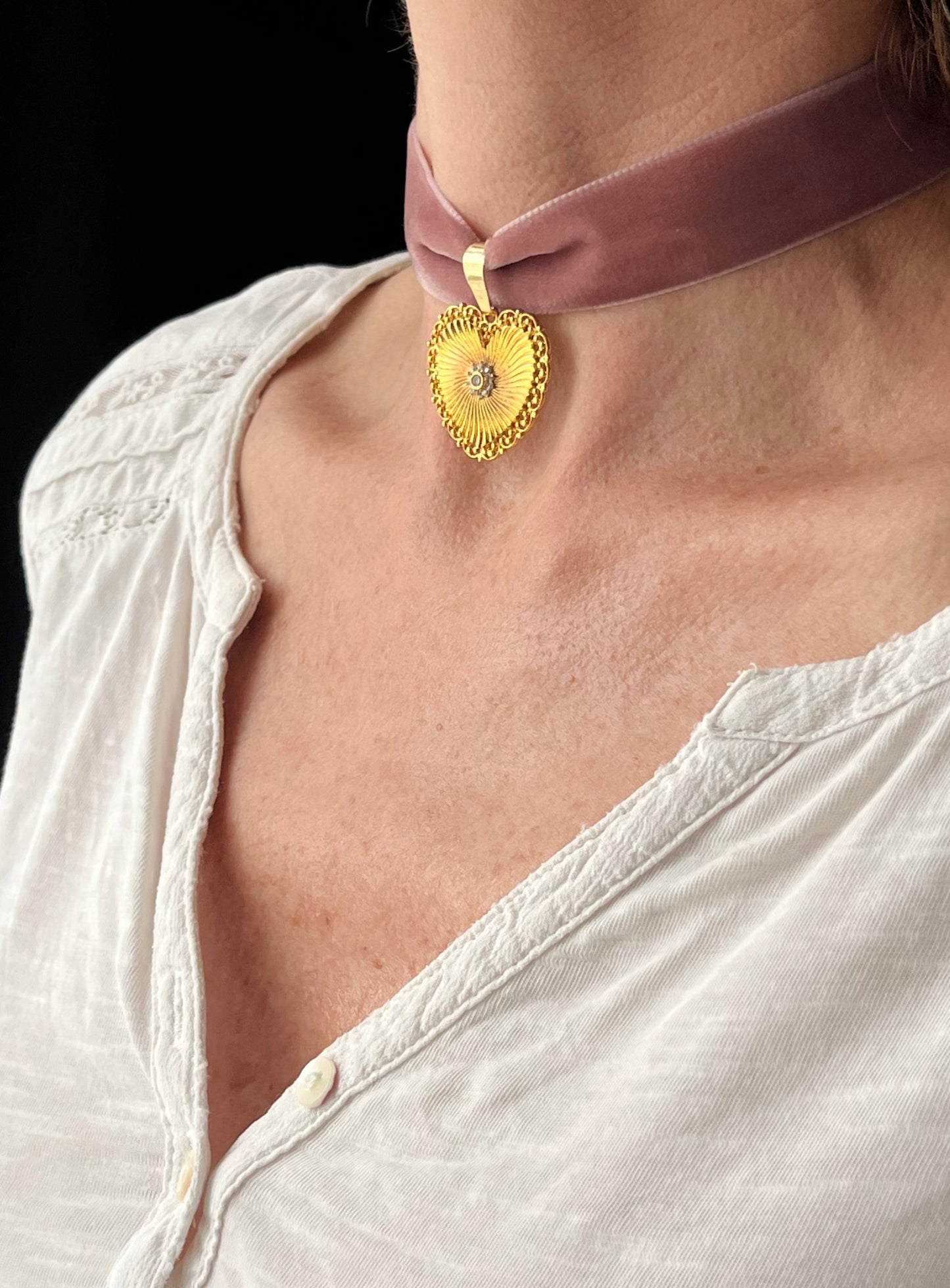 Colliers Rosaline & Roméo