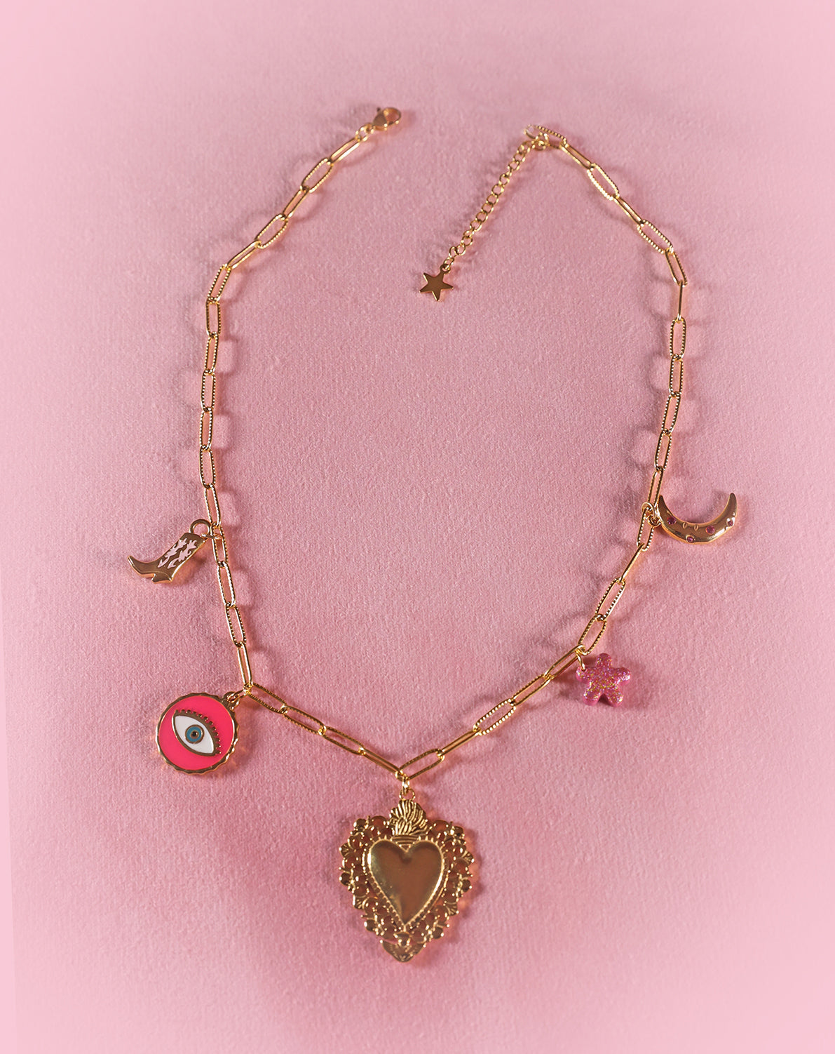 Collier coeur majesté