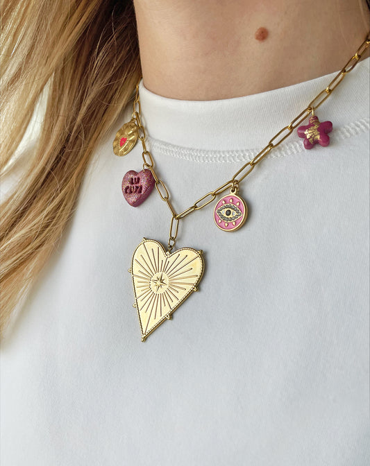 Collier soleil étoile