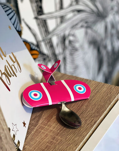 Cuillère avion pour bébé