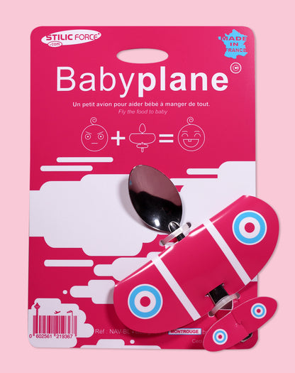 Cuillère avion pour bébé