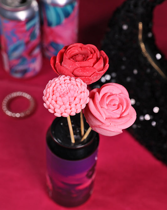 Fleur de cire parfumée