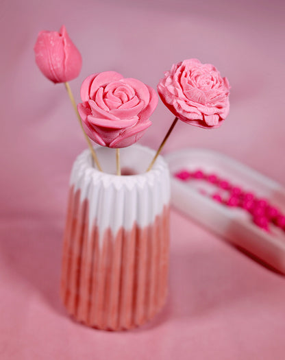 Fleur de cire parfumée