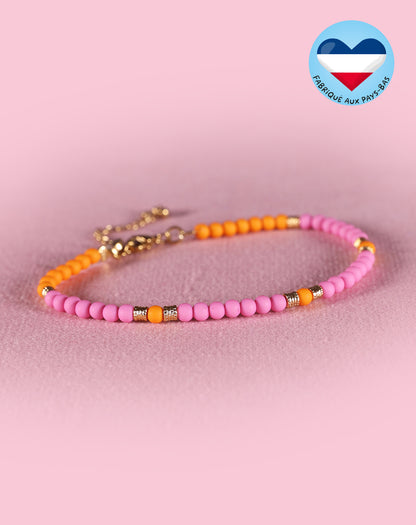 Bracelet de cheville perles