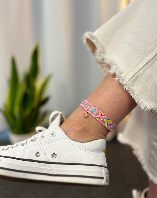 Bracelet de cheville yin-yang