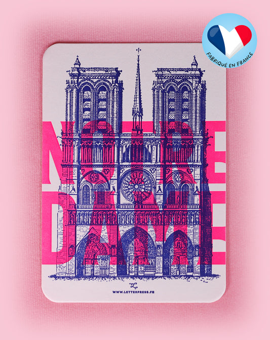 Carte Notre-Dame de Paris