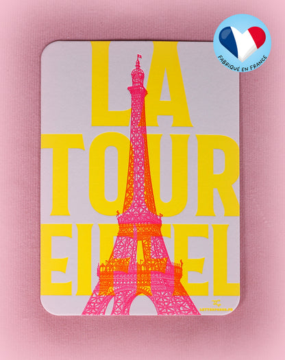 Carte Tour Eiffel