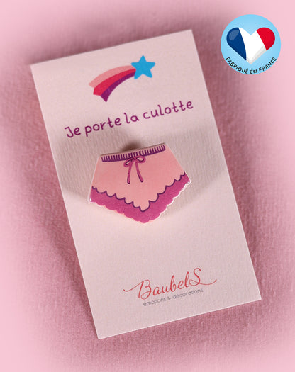 Pin’s ‘Je porte la culotte’