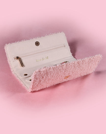 Pochette à bijoux en moumoute