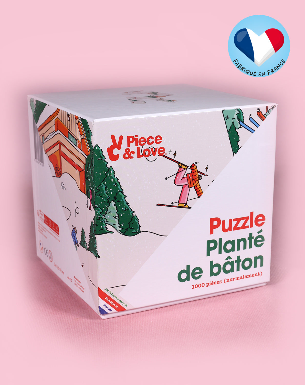 Puzzle 1000 pièces ‘Planté de Bâton !’