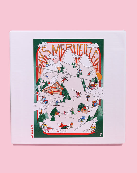 Puzzle 1000 pièces ‘Planté de Bâton !’