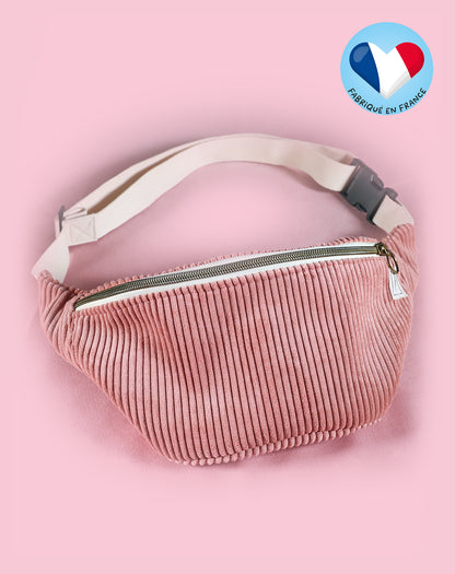 Sac Banane rose poudré