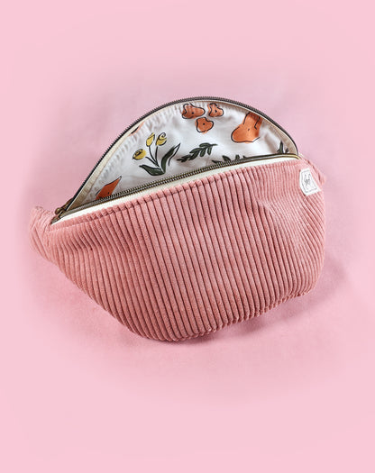 Sac Banane rose poudré