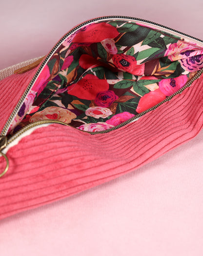 Sac banane en velours côtelé