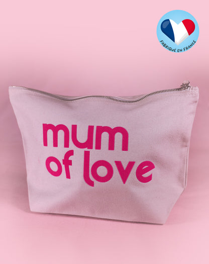 Trousse de toilette 'Mum of love'