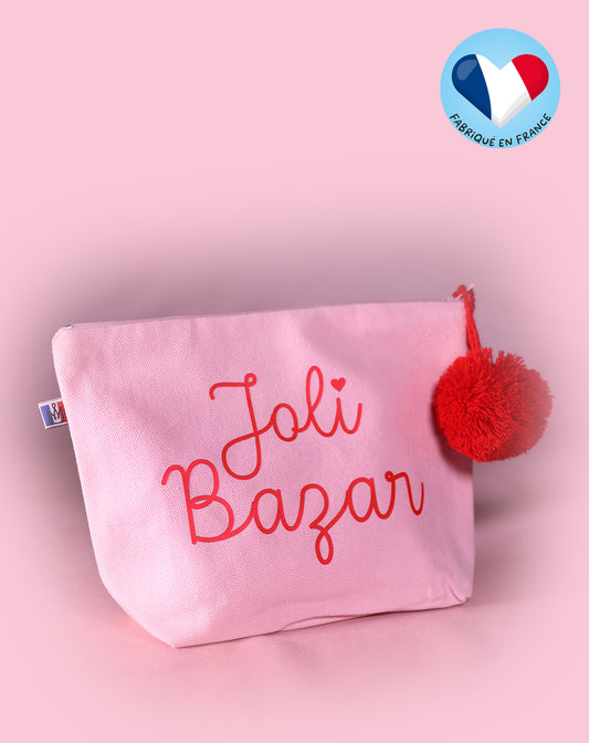 Trousse de toilette 'Joli bazar'