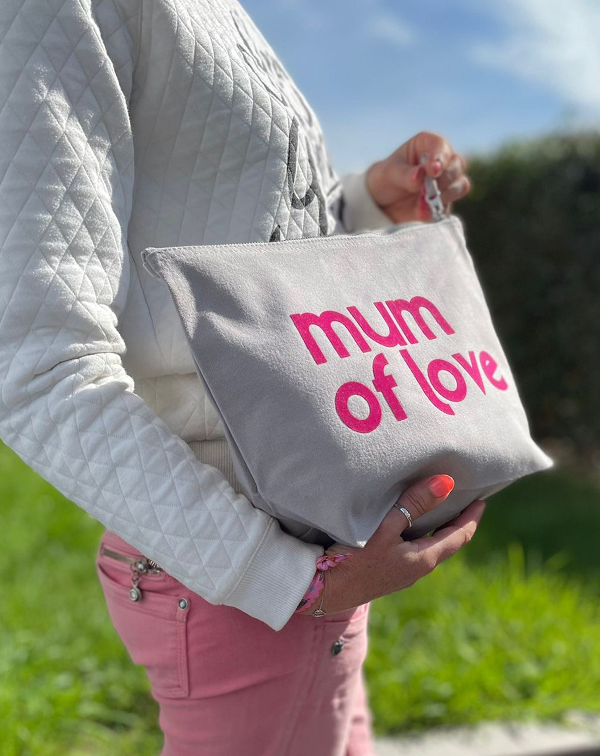 Trousse de toilette 'Mum of love'